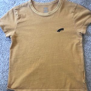 A vintage Vans off the wall yellow tee